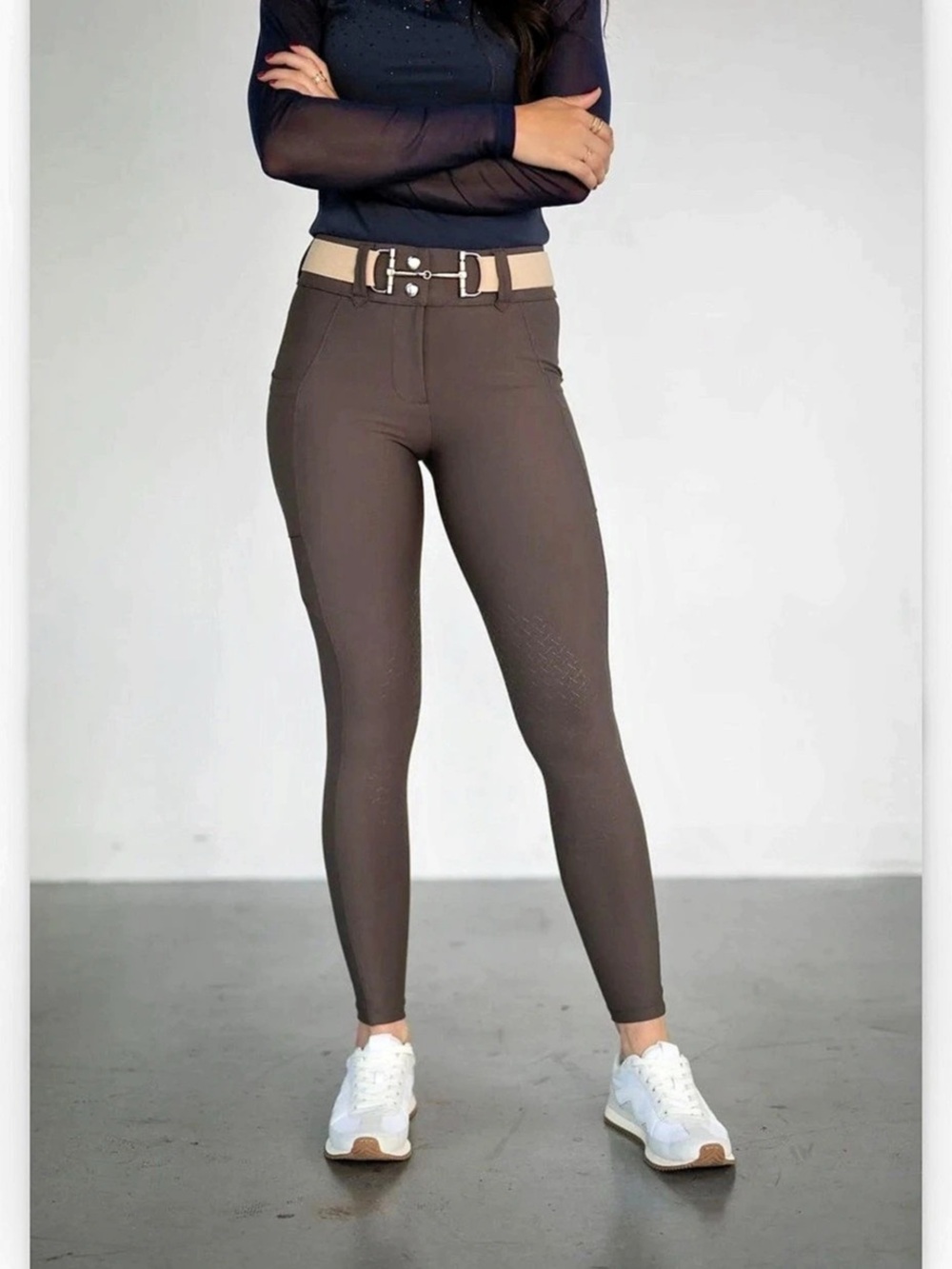 Free Ride Equestrian Luxe Zip Breeches